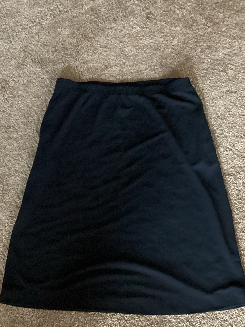 Talbots Black A-Line Skirt